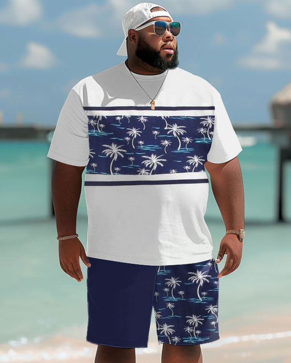 Men's Hawaiian T-shirt Sets