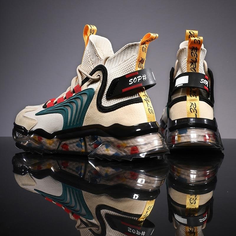 Fashion Classic Men Graffiti Sport Shoes