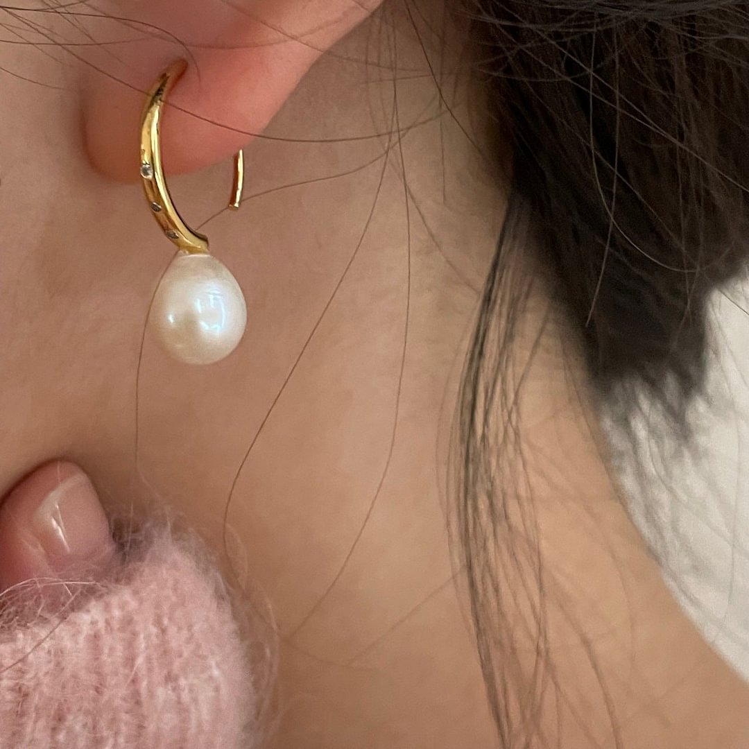 Baroque Pearl Earrings