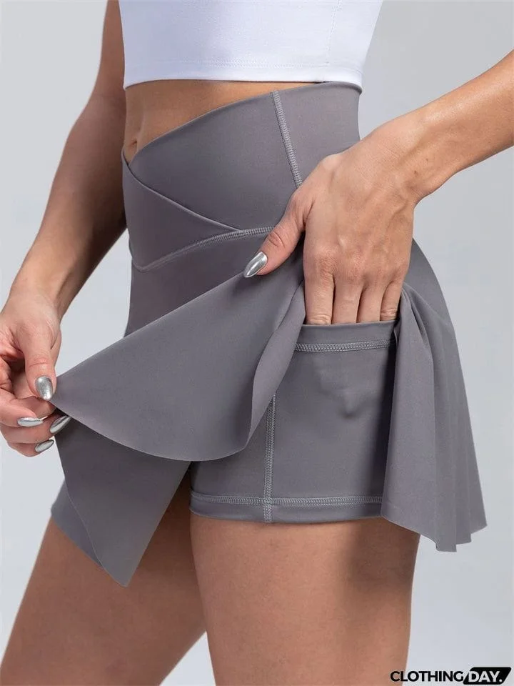 Women's Sexy Skin-friendly Fitness Tennis Skirt