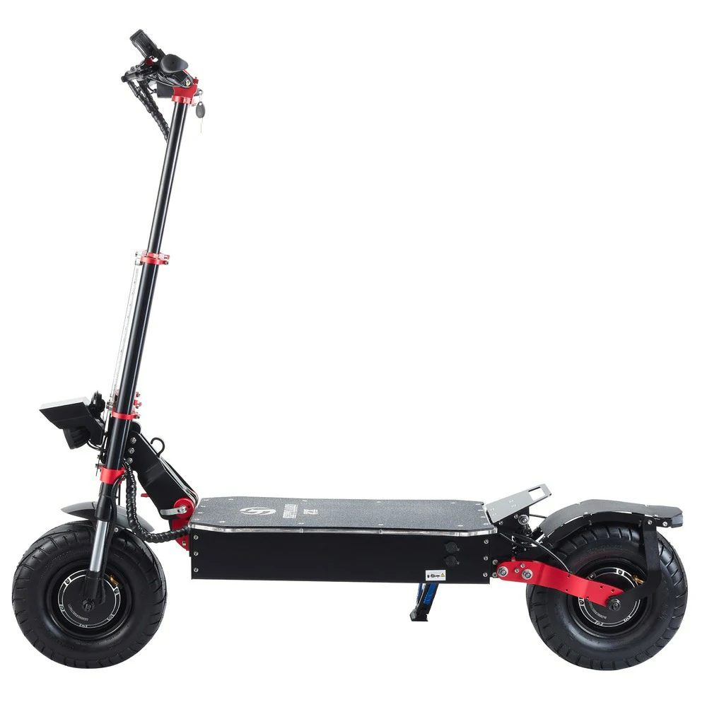 OBARTER X5 Folding Electric Sport Scooter 13" Off-road tyre 2800W x2 Brushless Motor 60V 30Ah Battery BMS 3 Speed Modes Oil Disc Brake Max Speed 85KM/h LED Display 65km-75km Long Range
