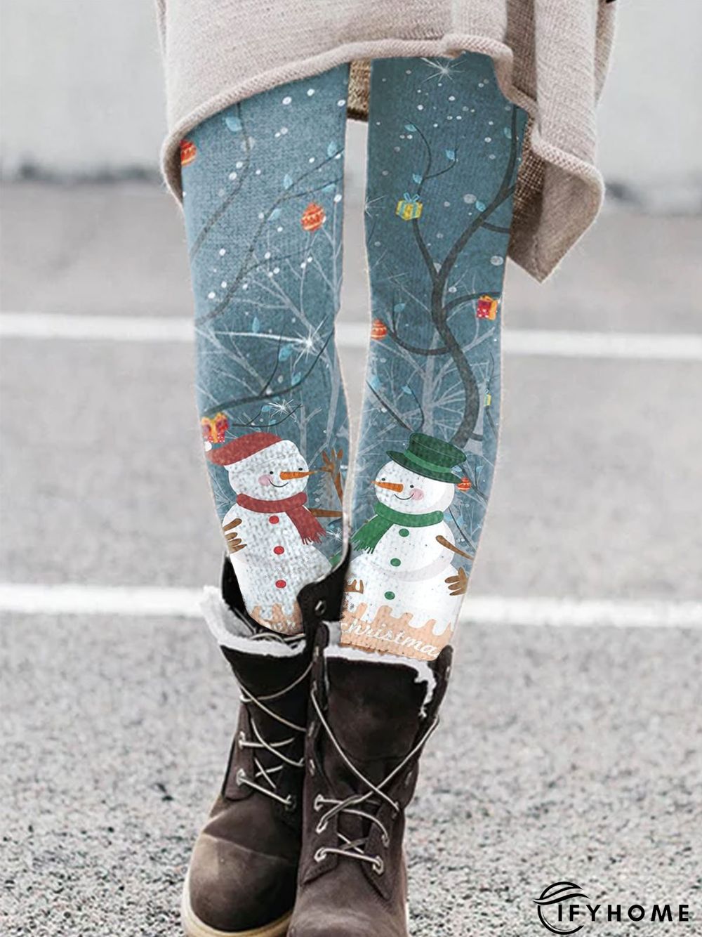 Christmas Snowman Flannel Pants | IFYHOME