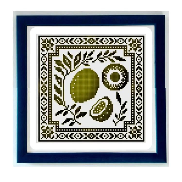 Kiwi Kisses Cross stitch Chart