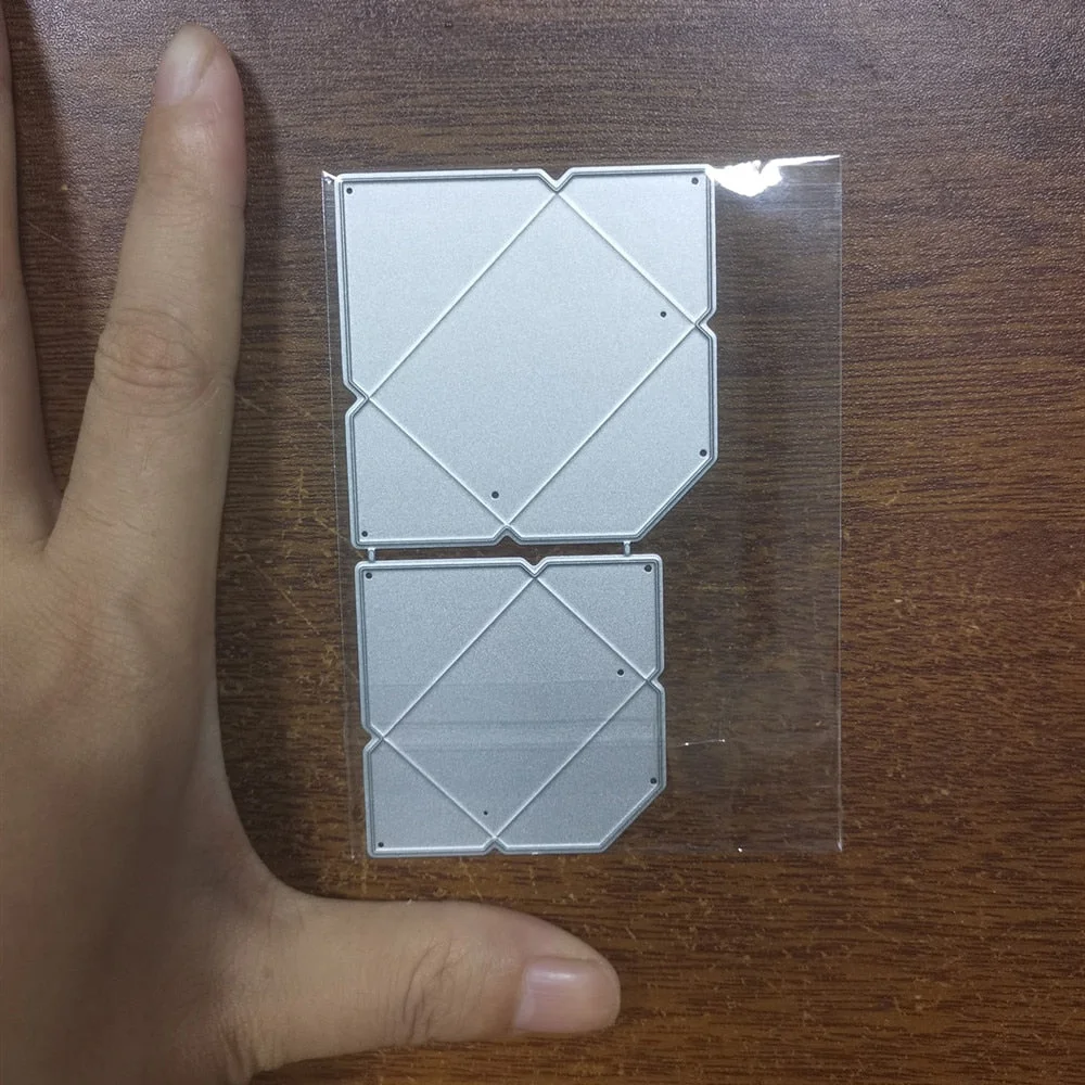 Envelope Metal Cutting Dies Stencil Template For DIY Scrapbooking Embossing Paper Cards Album Making Decorative Craft Dies Cut