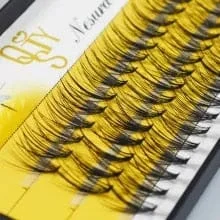 pornhint Pornhint High quality 60 knots 20D Black 8/10/12mm MINK Eyelash Extension Artificial Eyelash Fake False Eye Lash Eyelashes