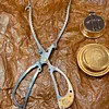 Retro Fire Pliers (Outdoor Camping Trash Anti-Slip Pliers / Wood Stove Tools / Campfire BBQ Charcoal Anti-Scalding Pliers)