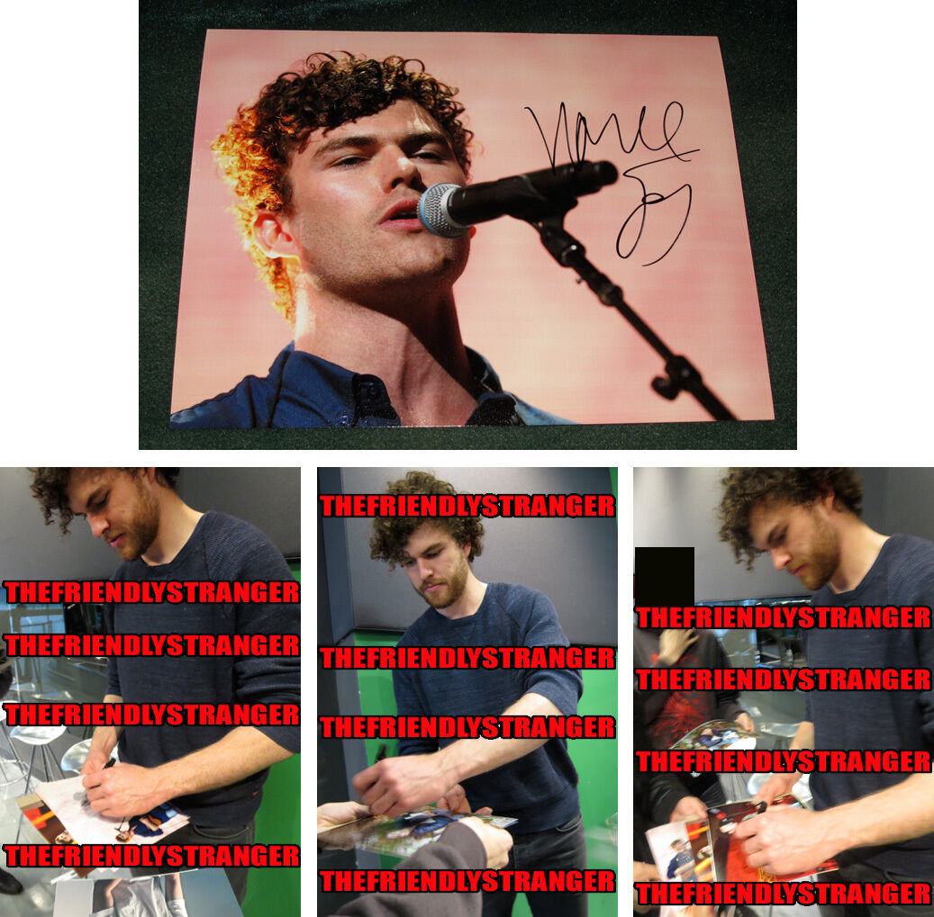 VANCE JOY signed 8X10 Photo Poster painting (G) - PROOF - MESS IS MINE Riptide COA