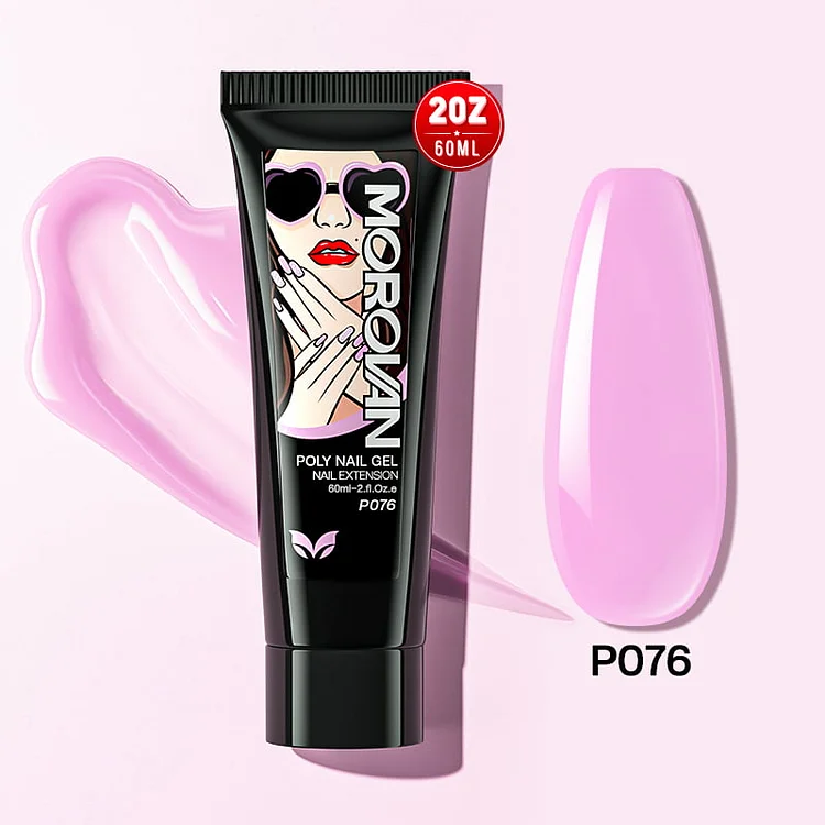 Jelly Pink 2OZ 60ml Poly Nail Gel