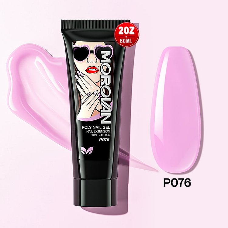 Jelly Pink Poly Nail Gel 60ml