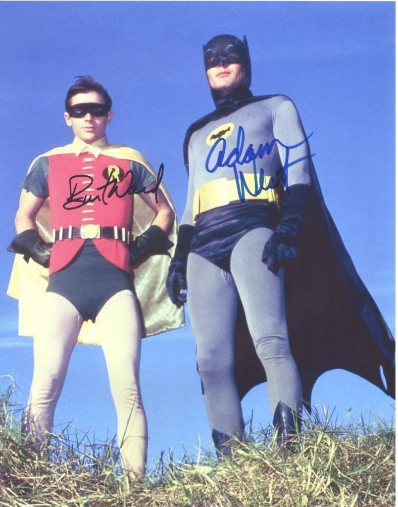 Adam West Burt Ward autographed 11x14 Picture signed Photo Poster painting and COA