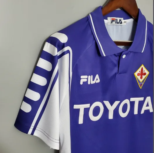 Retro 99/00 Florence Fiorentina Home Thai Quality Football Shirt