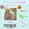 (Box Packaging)Diamond Painting-DIY Crystal Rhinestone Peace Girl