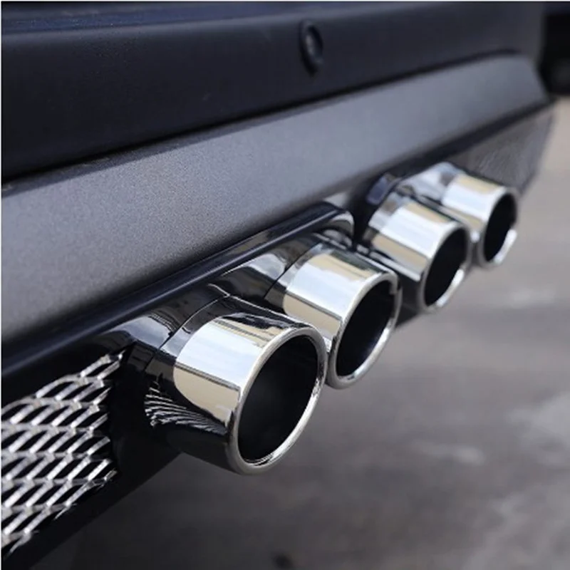 Car Decoration  Exhaust Pipe Modification Tail Throat Shark Gill Ventilation Simulation Vent