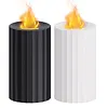 Flame Air Diffuser Humidifier 7 Colors Essential Oil Diffuser for Room Office