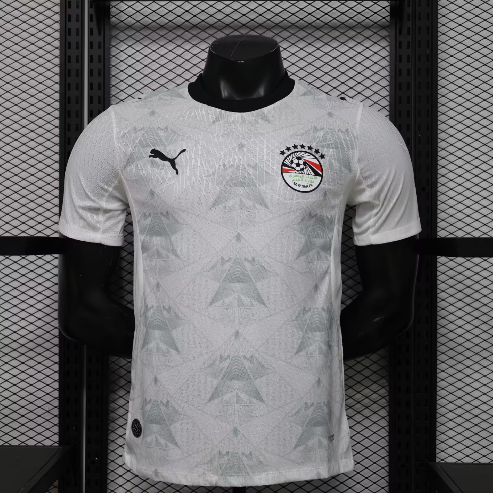 2026 Player Version Egypt Away Football Jersey（The player version jersey is a bit tight, please pay attention to the size selection）