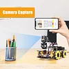 4WD Omni Wheel ESP32-CAM Smart Camera Robot Car 