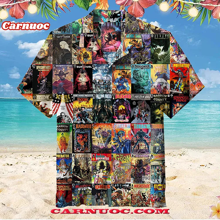 Dark Horse Comics | Unisex Hawaiian Shirt