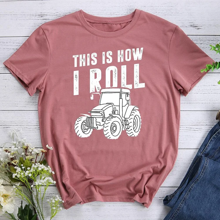 This Is How I Roll Round Neck T-shirt