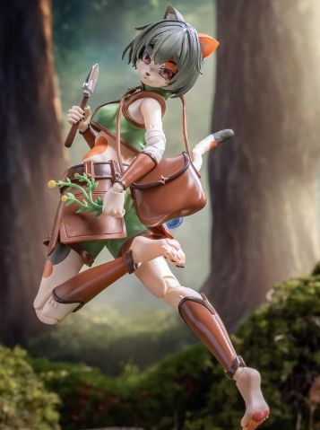 [予約]LADoTOYS 1/12 アドベンチャー隊 三毛猫娘 トニャ 薬採集スタイル