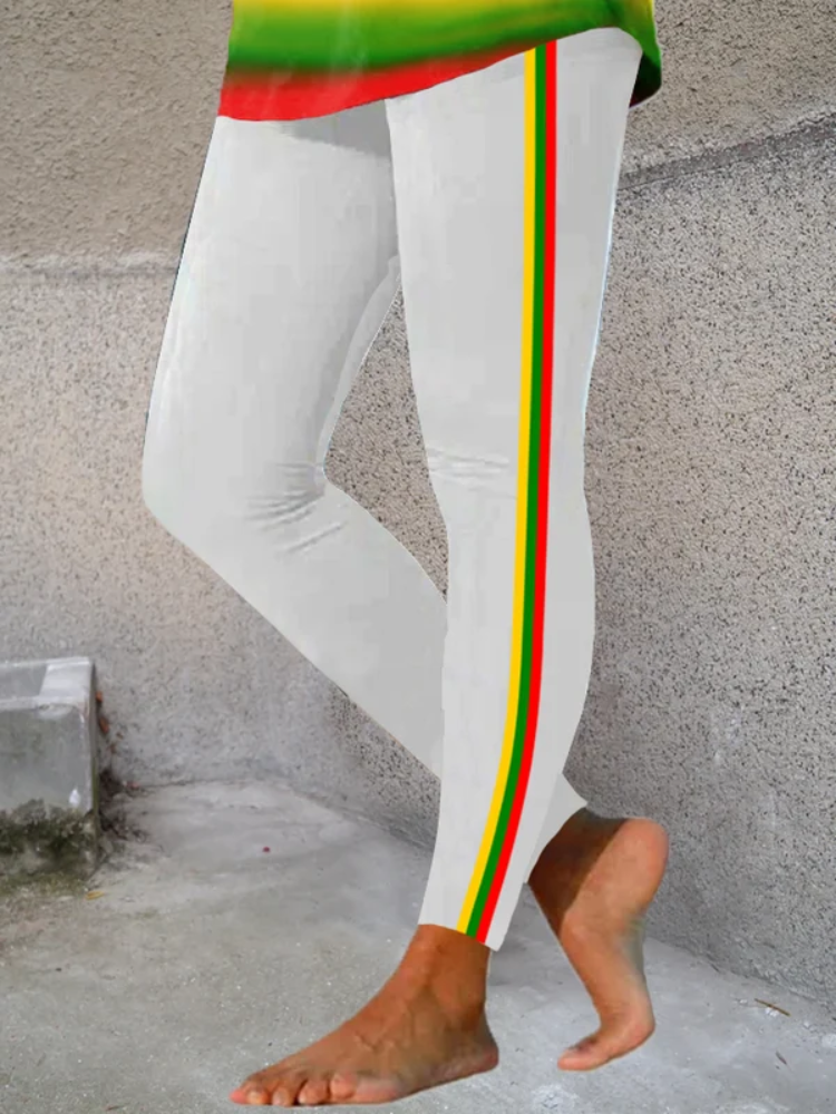 Women's Black History Month Stretch Leggings wearshes