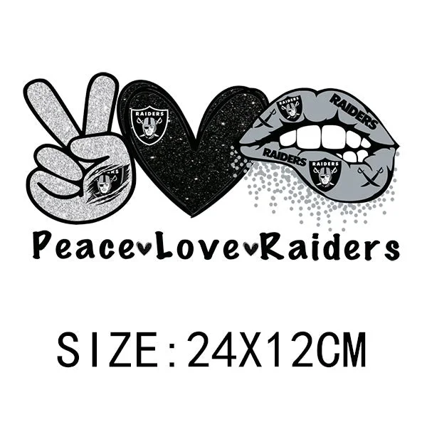 Peace Love Teach Thermal Sticker On T-shirt DIY Washable Patch On Clothes Funny Design Iron On Transfer For Hoodies Bag Applique