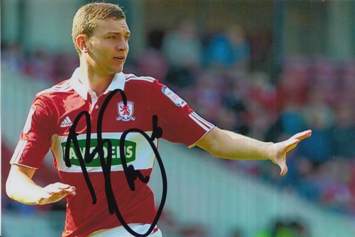 MIDDLESBROUGH HAND SIGNED BEN GIBSON 6X4 Photo Poster painting 1.
