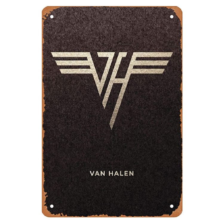 【20*30cm/30*40cm】Van Halen - Vintage Tin Signs/Wooden Signs