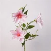 Real Touch 3 Heads Clematis Luxe Artificial Flower