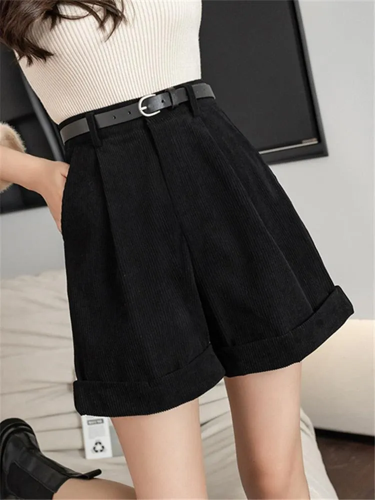 Brownm Academia High Waist Shorts