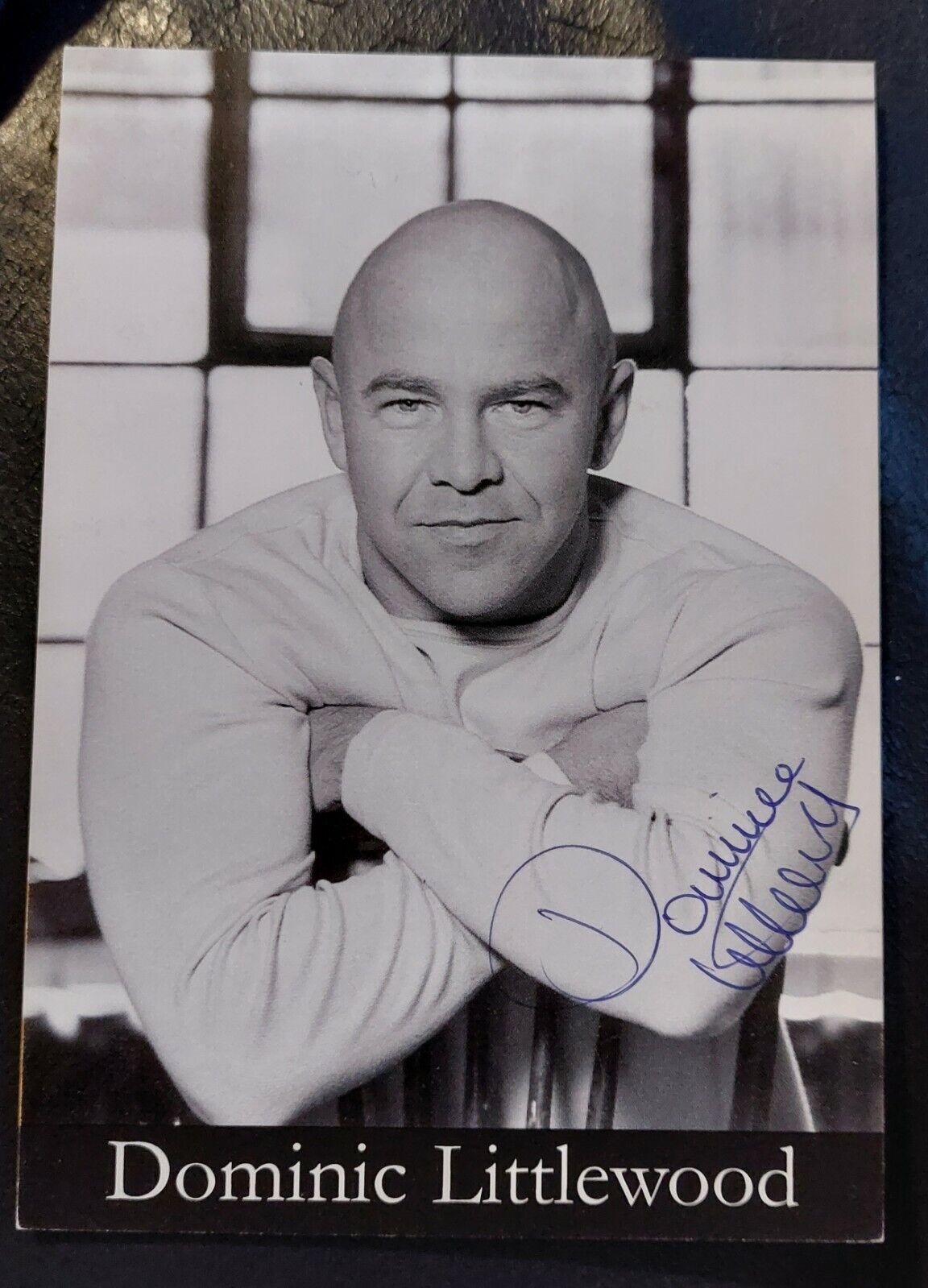 Dominic Littlewood Signed Autographed 6x4 Inch Picture