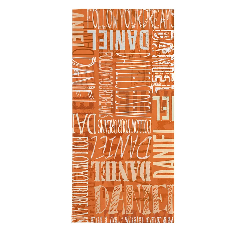 BlanketCute-Personalized Bath Towel with Your Name | 02