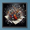 Musical Notes Book-Full Round Diamond Painting 30*30CM