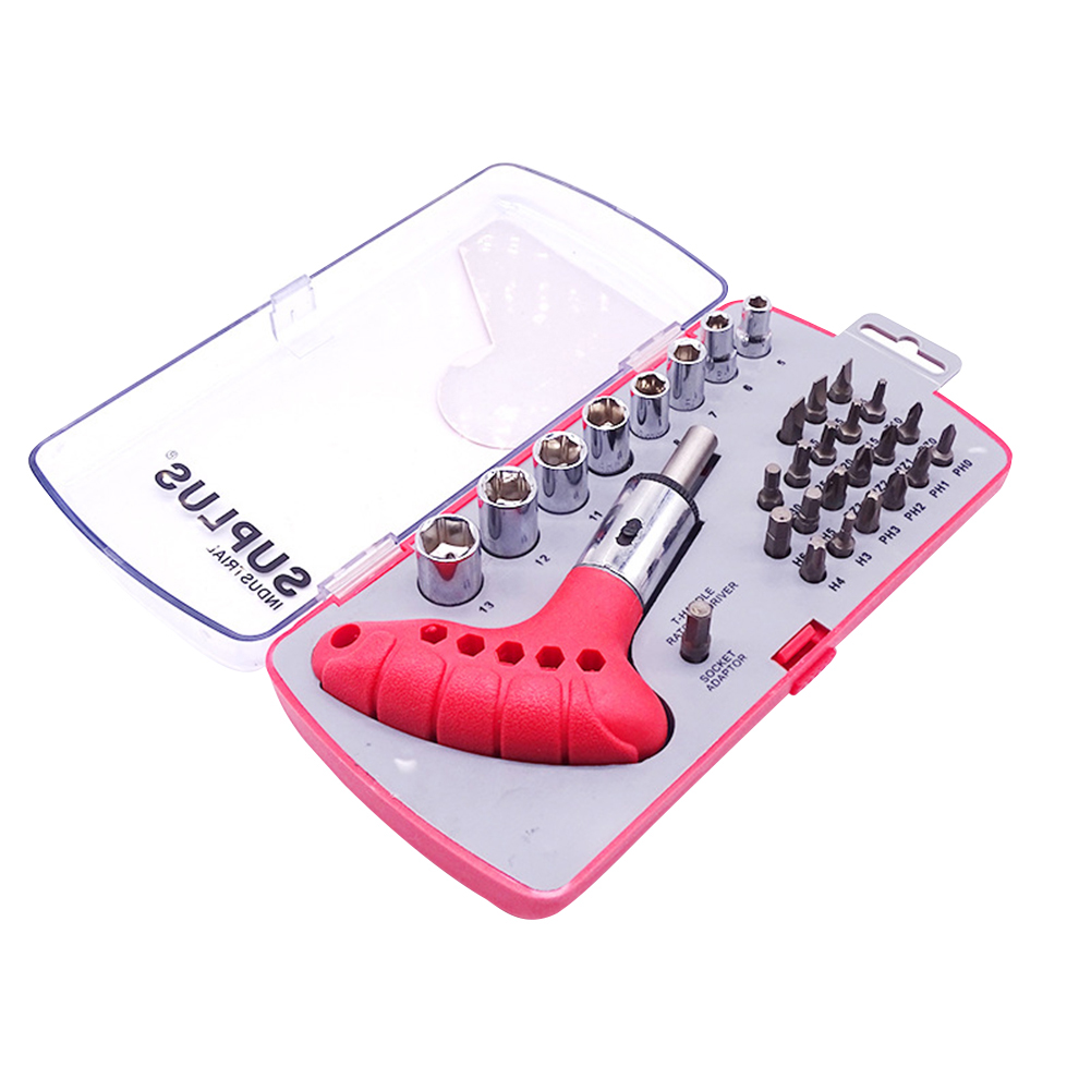 

30pcs Ratchet Screwdriver Bits Screw Driver Holder Adapter Repair Hand Tool, 501 Original