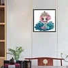 Diamond Painting-DIY Crystal Rhinestone Peacock Girl