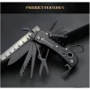Multi-Functional Swiss 9.1cm Folding Knife Stainless Steel Multi Tool Army Knives Pocket Hunting Outdoor Camping Survival Knife