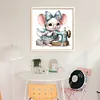 Sewing Mouse-11CT Stamped Cross Stitch 40*40cm/15.75*15.75in tapestrymarket