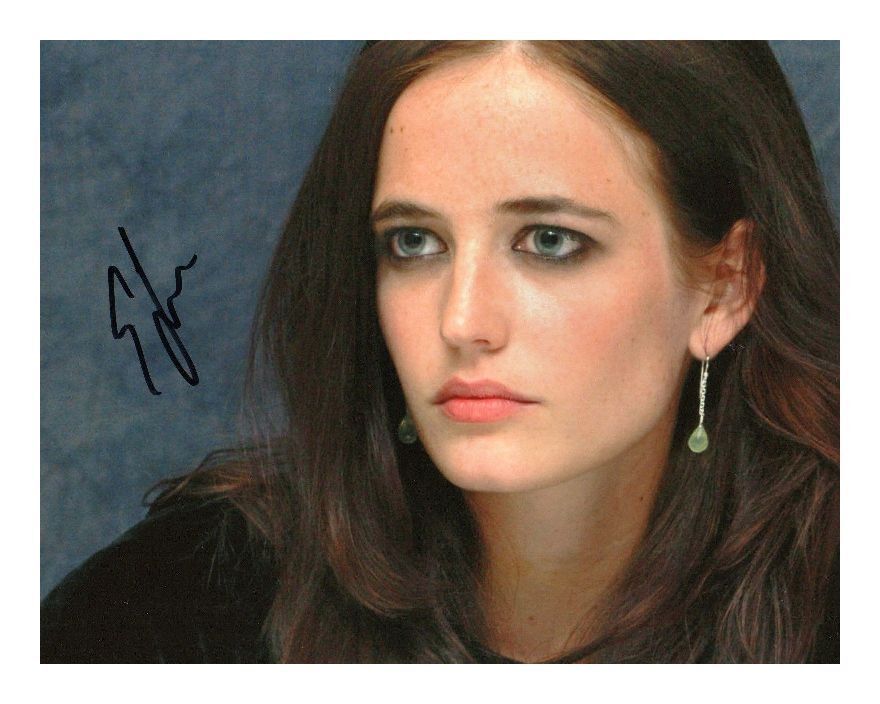 EVA GREEN AUTOGRAPHED SIGNED A4 PP POSTER Photo Poster painting PRINT 5