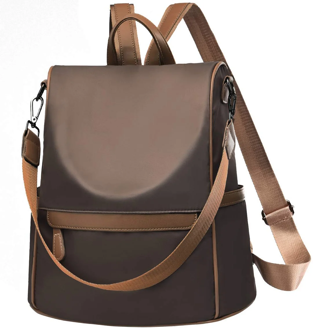 Anti Theft Rucksack Nylon Waterproof Daypack Lightweight Shoulder Bags