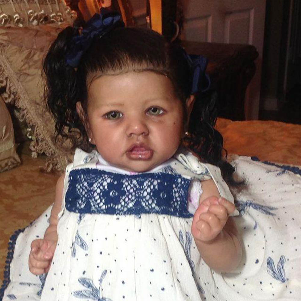 20'' Lifelike Heartwarming Authentic Silicone Reborn Doll Named Zakai