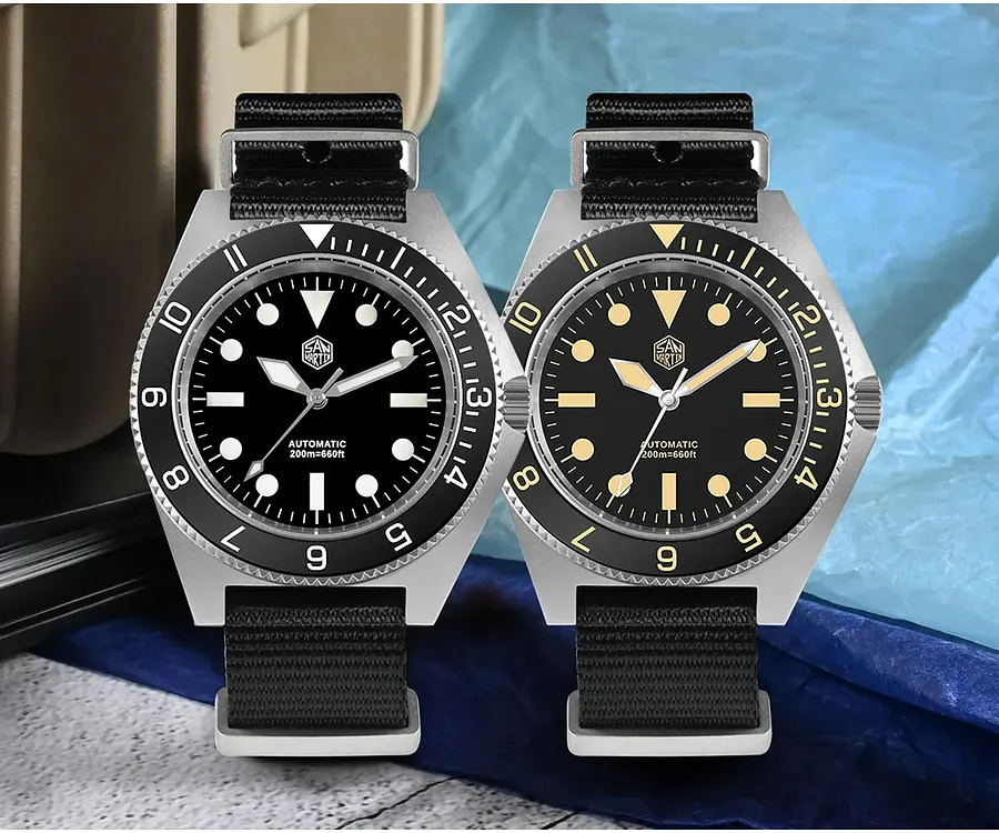 San Martin Diving NH35 Automatic Mechanical Watch SN0123-G