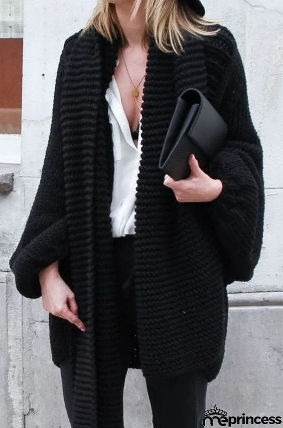 Winter Baggy Cardigan Coat