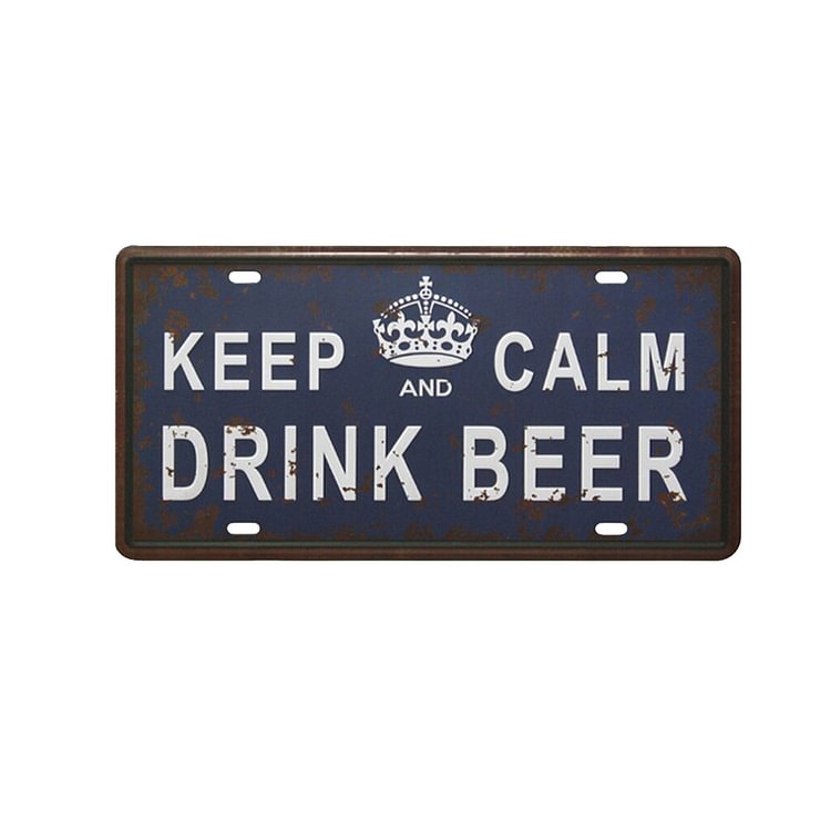 Whisky - Car Plate License Tin Signs/Wooden Signs - 5.9x11.8in