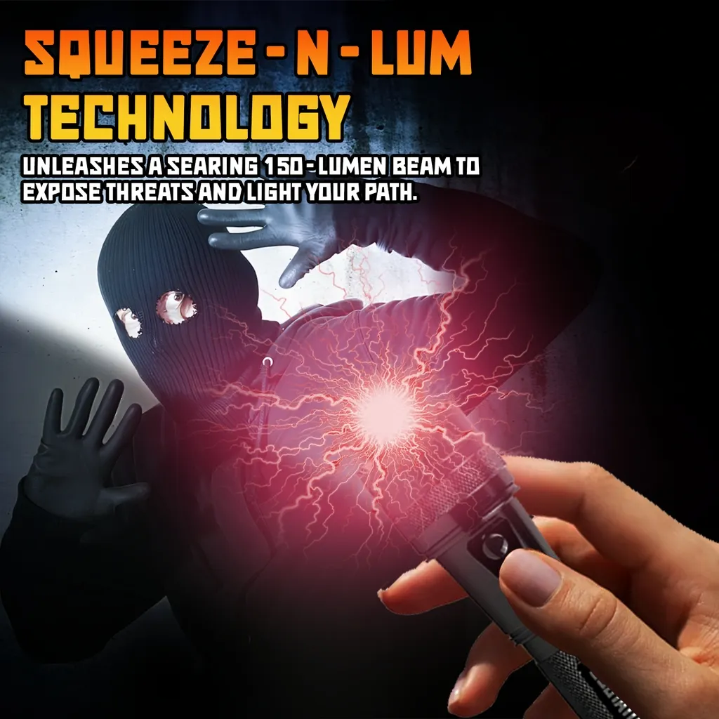 🔥 2025 Survival Sale 75% OFF 🚨 GOOTATIC™ VoltGuard V95 Stun Torch – Light the Way, Strike When Needed