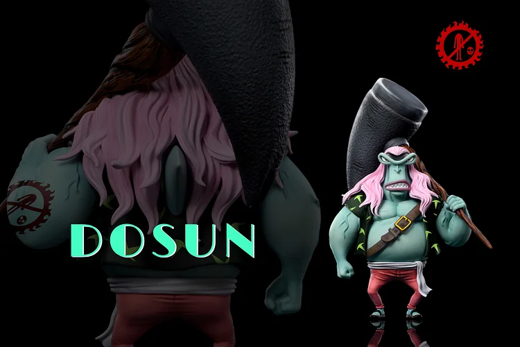 A Plus Studio - ONE PIECE - New Fish-Man Pirates Series 002 Dosun  Statue(GK)-