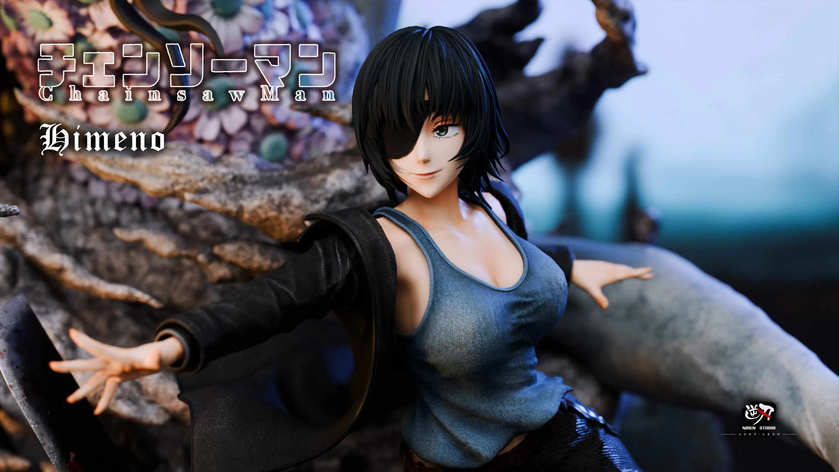 1/6 Scale Himeno - Chainsaw Man Resin Statue - NIREN Studios