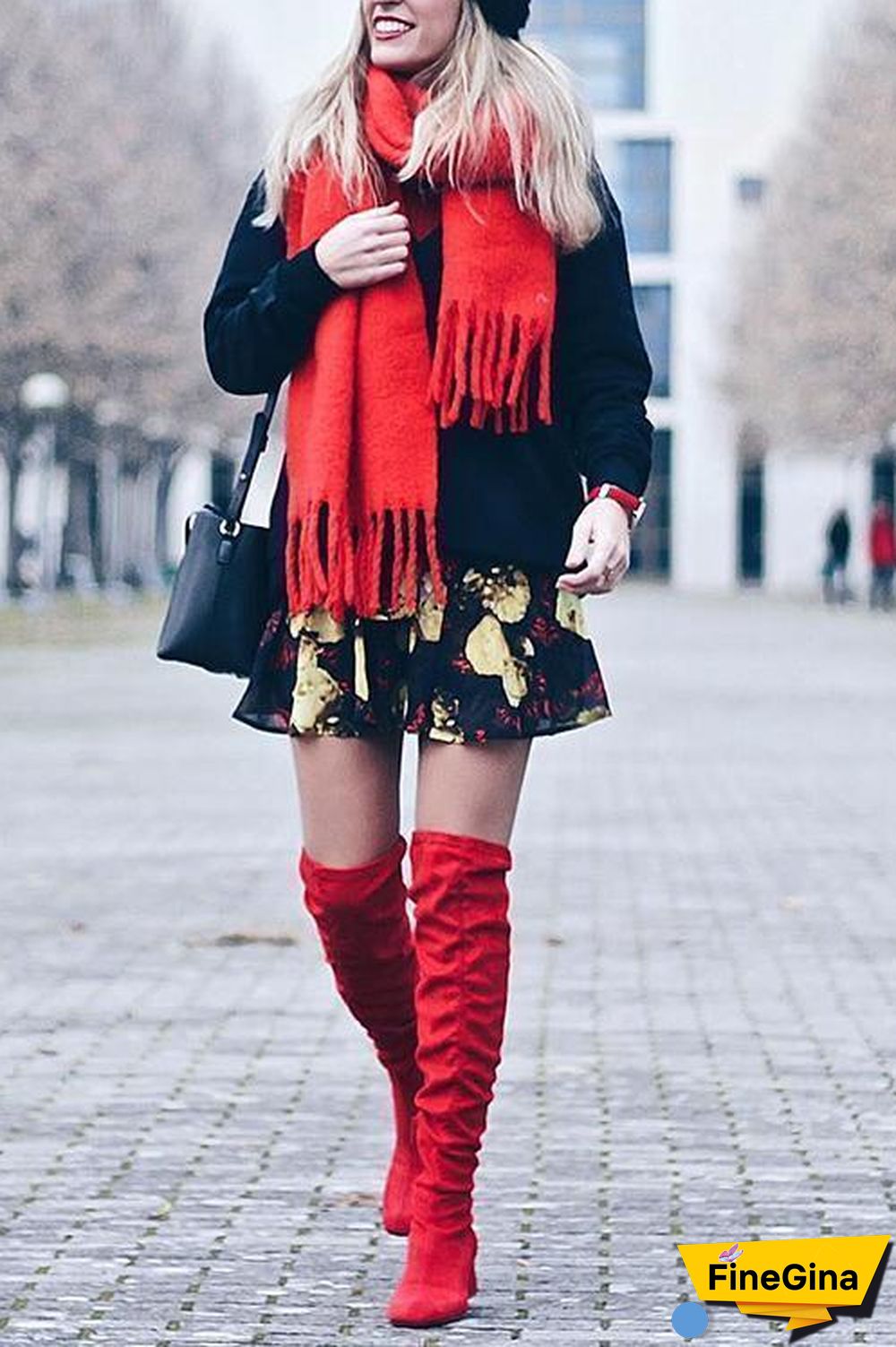 Solid Tassels Scarf