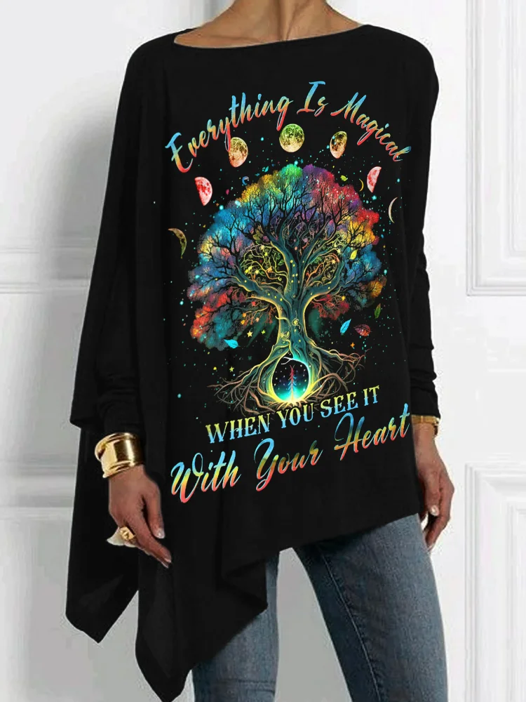 Everything Is Magical When You See It With Your Heart T Shirt