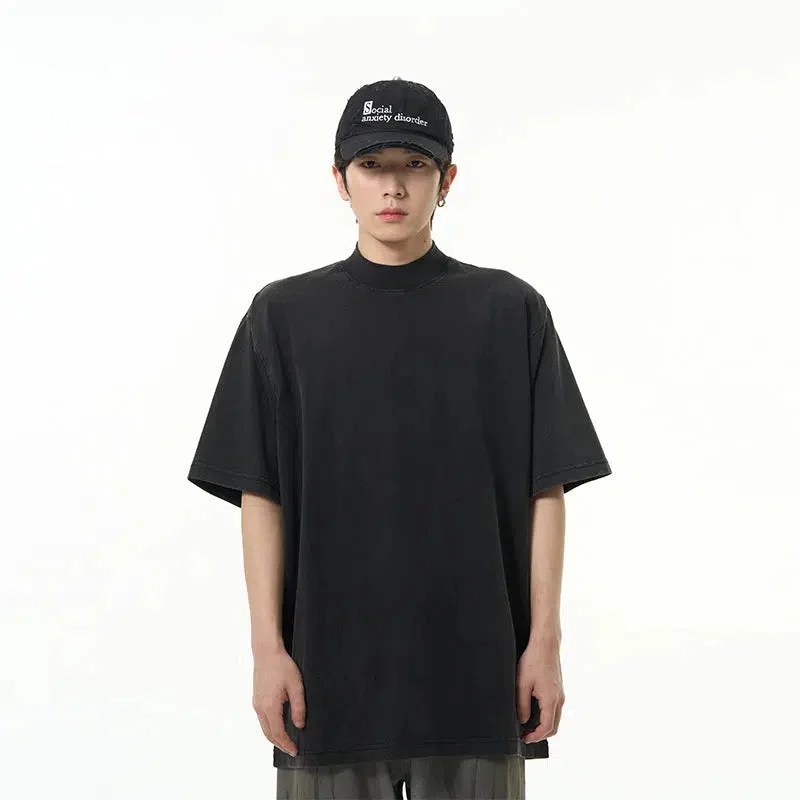 Aonga Basic Round Neck T-shirt