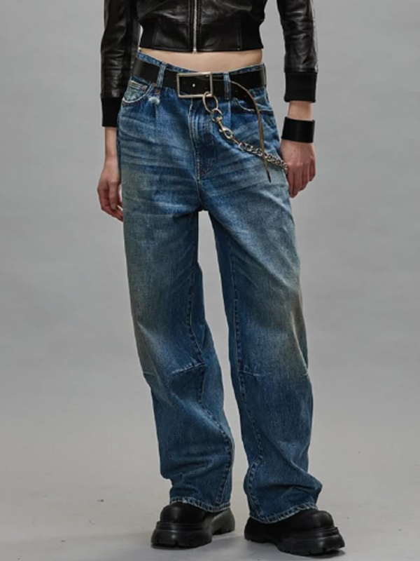 Straight-leg Cool Soft Women's Jeans tjj Shicloths