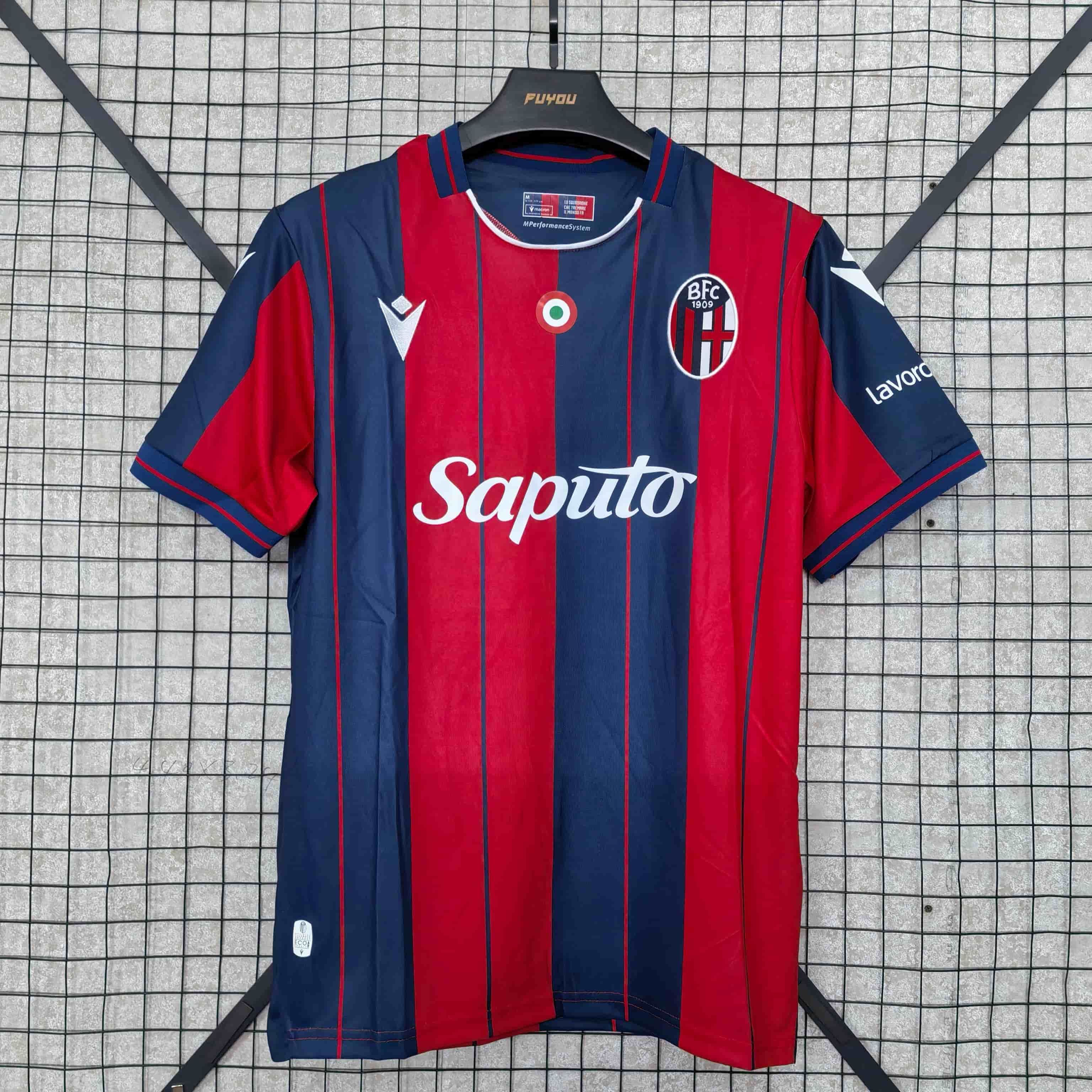 2025/2026 Bologna Home Football Jersey